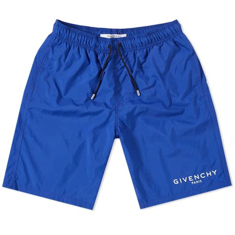 blue givenchy shorts|givenchy swim shorts.